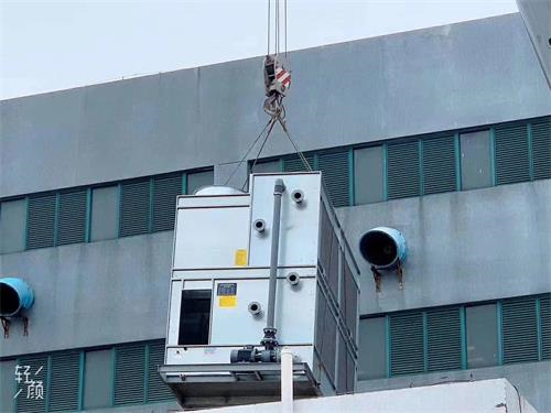 閉式冷卻塔運行工作原理分析(制冷用閉式冷卻塔)