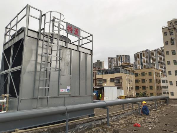 解決方案-冷卻塔管道布置圖(冷卻塔降溫效果差解決方案)