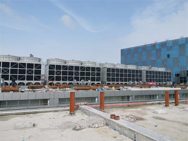 圓形冷卻塔的實際應用,圓形冷卻塔安裝